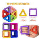 MagniPlay Kids™ - Blocos Educativos Magnéticos