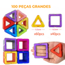 MagniPlay Kids™ - Blocos Educativos Magnéticos