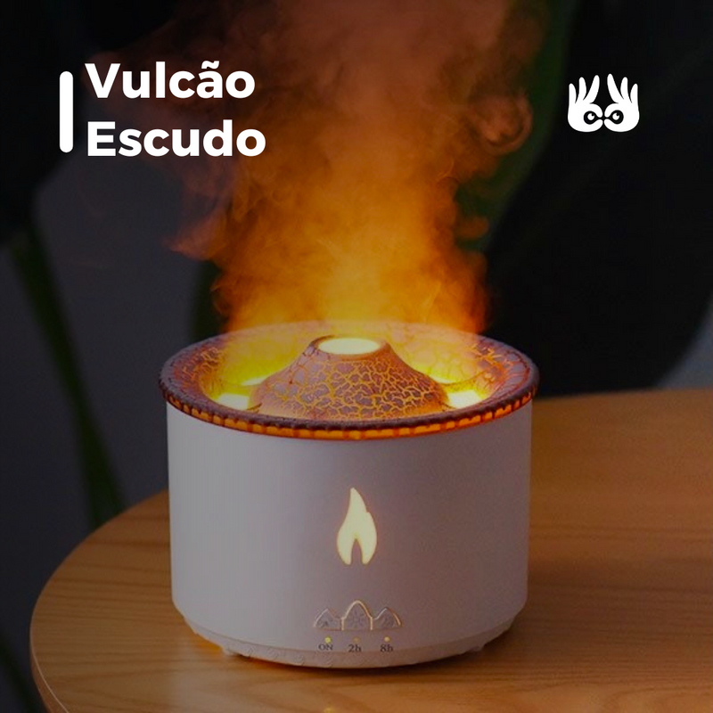 Névoa Vulcânica™ - Umidificador de Ar Vulcânico