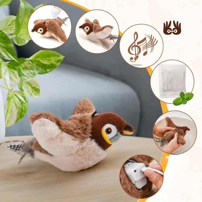 PlayBird™ - Brinquedo Interativo para Gatos